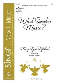 What Sweeter Music Can We Bring? SAB choral sheet music cover Thumbnail